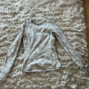 Camo Lululemon long sleeve top
